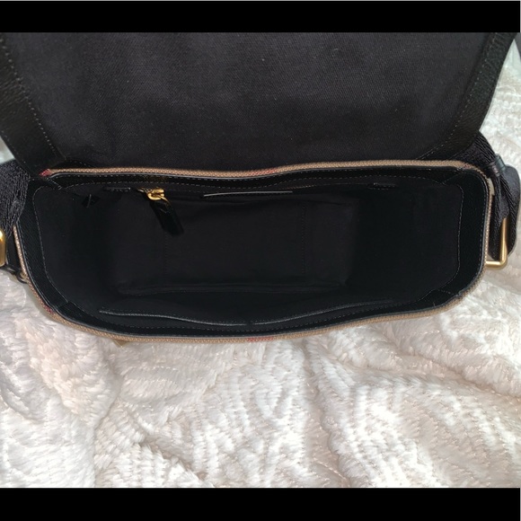 CANVAS CHECK BAILDON CAMERA BAG - Picture 3 of 12